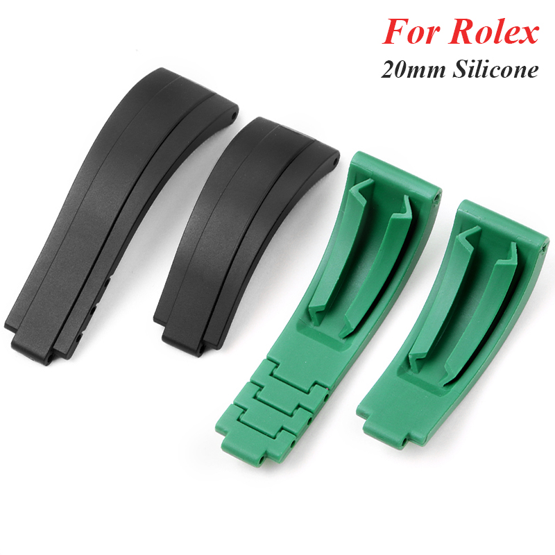 Rolex Watch Datejust - Para rolex pulseira de borracha para