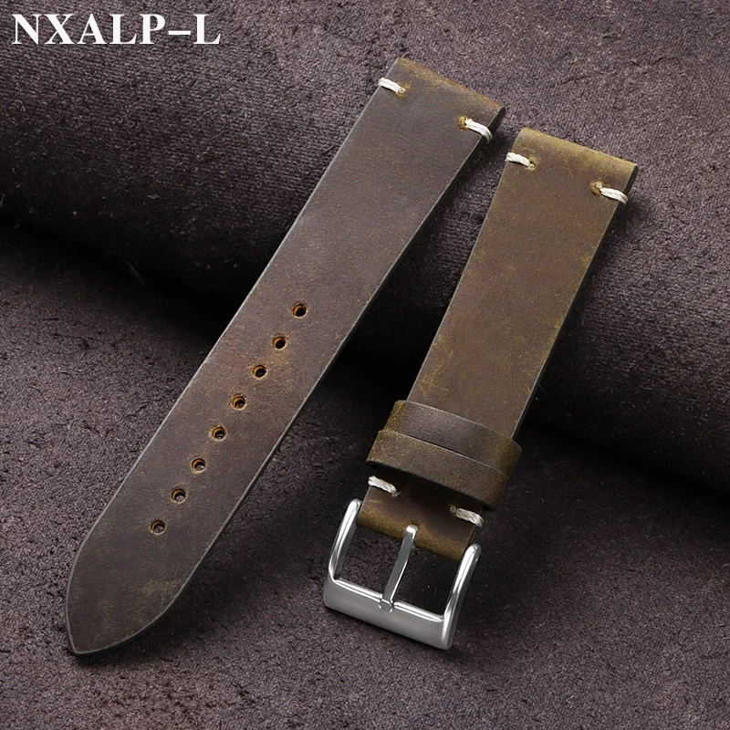 Nato Strap Nylon - Pulseira de relógio de couro de