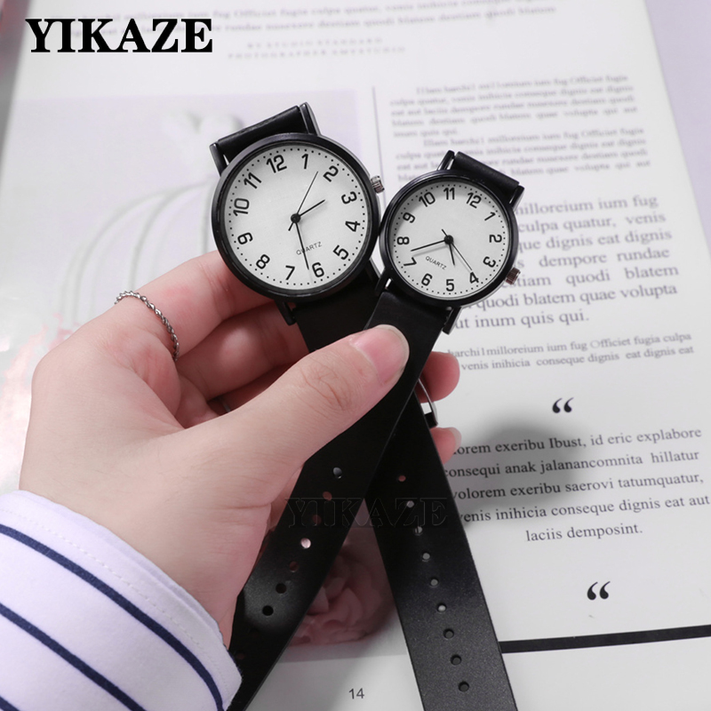Silicone Band Women - Yikaze relógio de pulso feminino simples