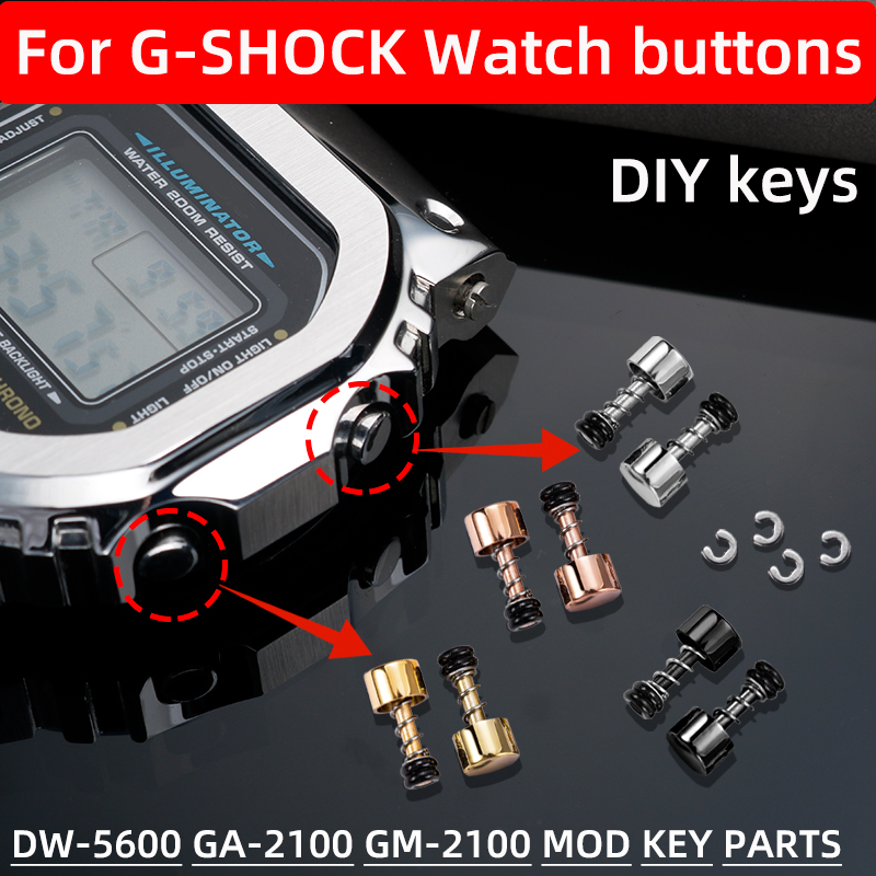 Casio Watch G-Shock Dw-5600 - Botão de coroa de relógio para