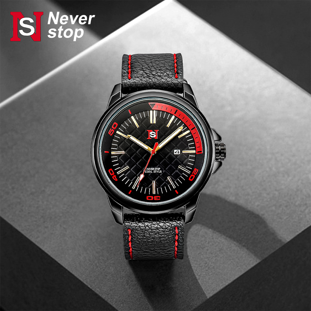 Suede Strap Watch - NS Simple Fashion men watch Relógio
