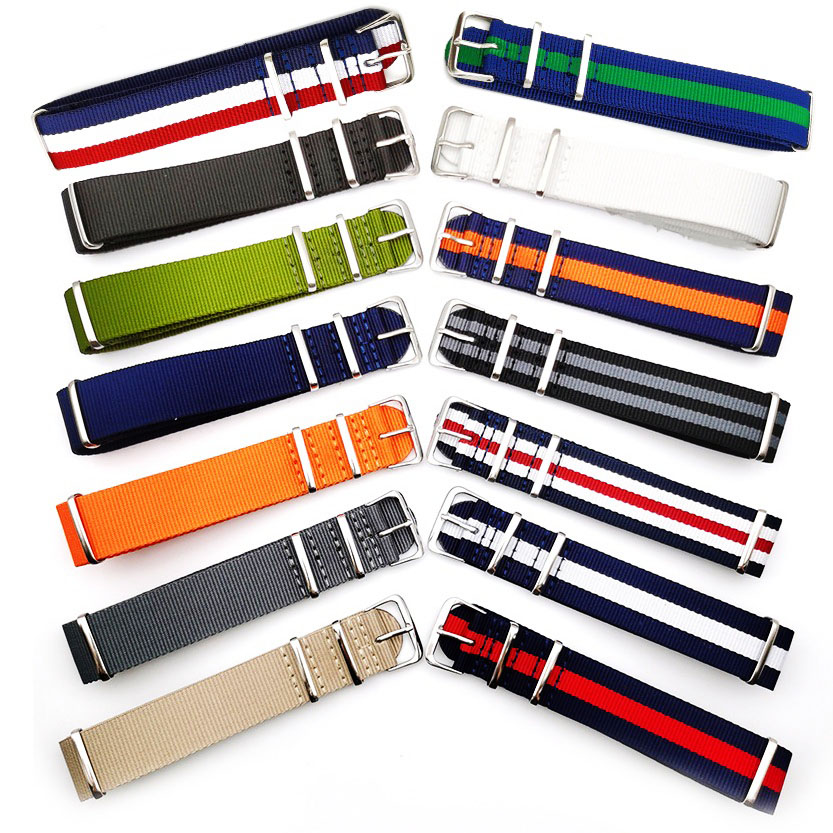 Nato Strap Nylon - Pulseira de lona para relógio de