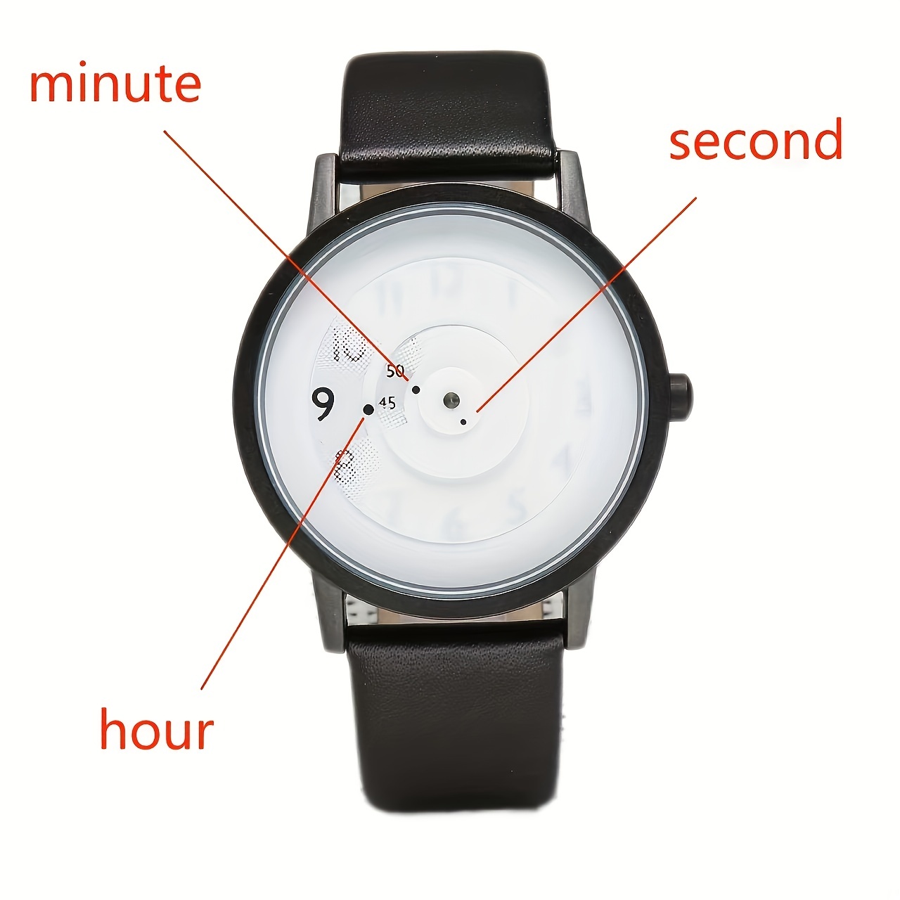 1pcblack tecnologia edição cor - Canvas Strap Watch avaliação e preço