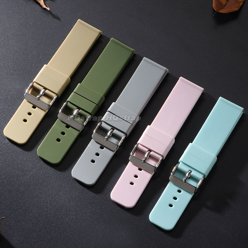 Pulseira de silicone 12mm 14mm - Canvas Strap Watch avaliação e preço