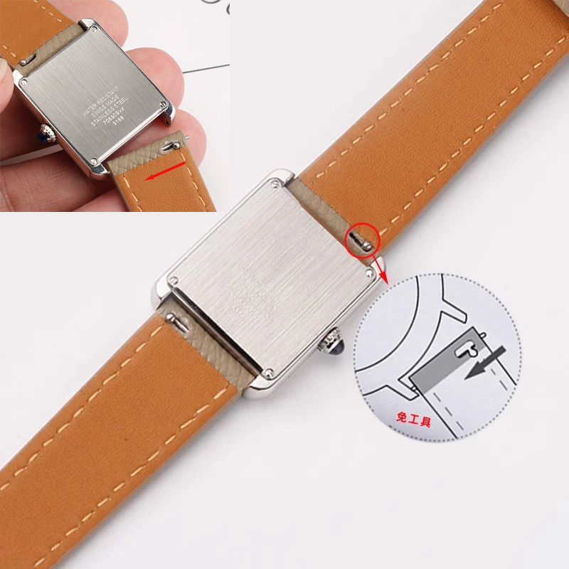 Pulseira de relógio para Carti - Cartier Watch Santos avaliação e preço