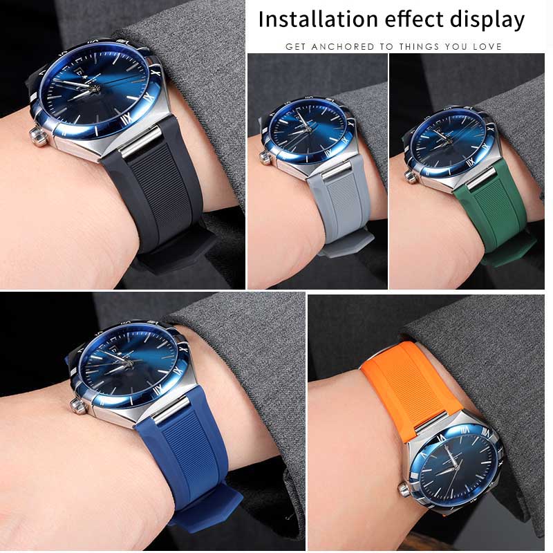 Pulseira de relógio de borrach - Rubber Strap Diver avaliação e preço