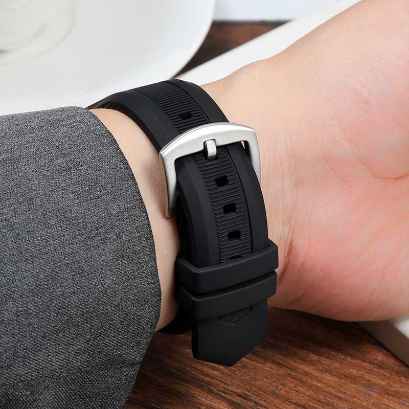 Pulseira de relógio de borrach - Rubber Strap Diver avaliação e preço
