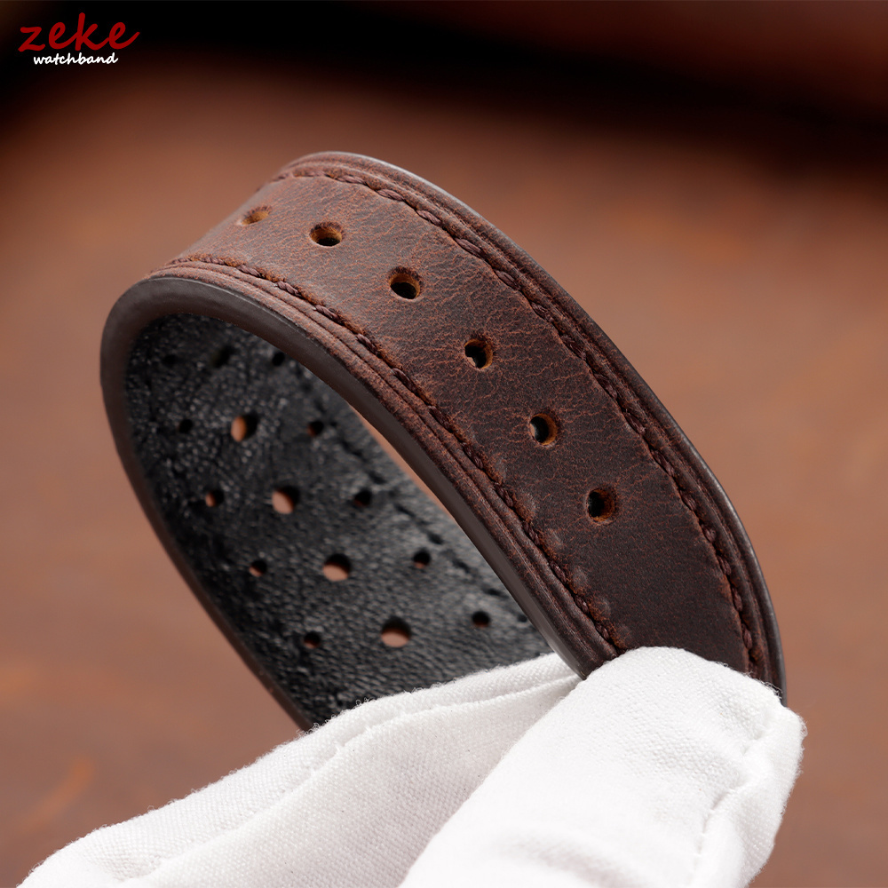 Pulseira de Couro Vintage para - Leather Strap Quick Release avaliação e preço