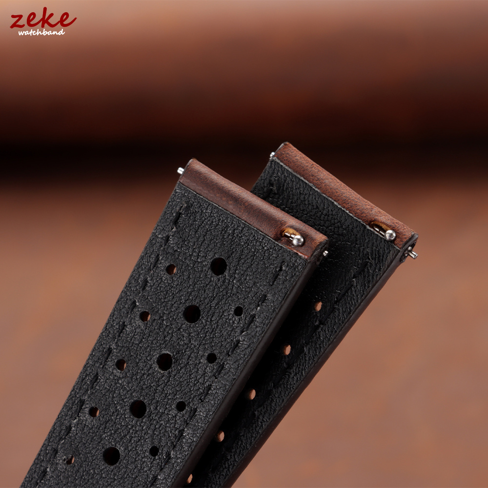 Pulseira de Couro Vintage para - Leather Strap Quick Release avaliação e preço