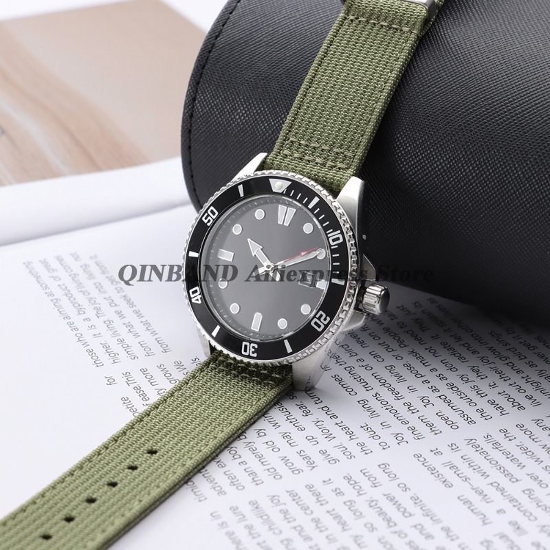 Pulseira de Liberação Rápida d - Canvas Strap Watch avaliação e preço