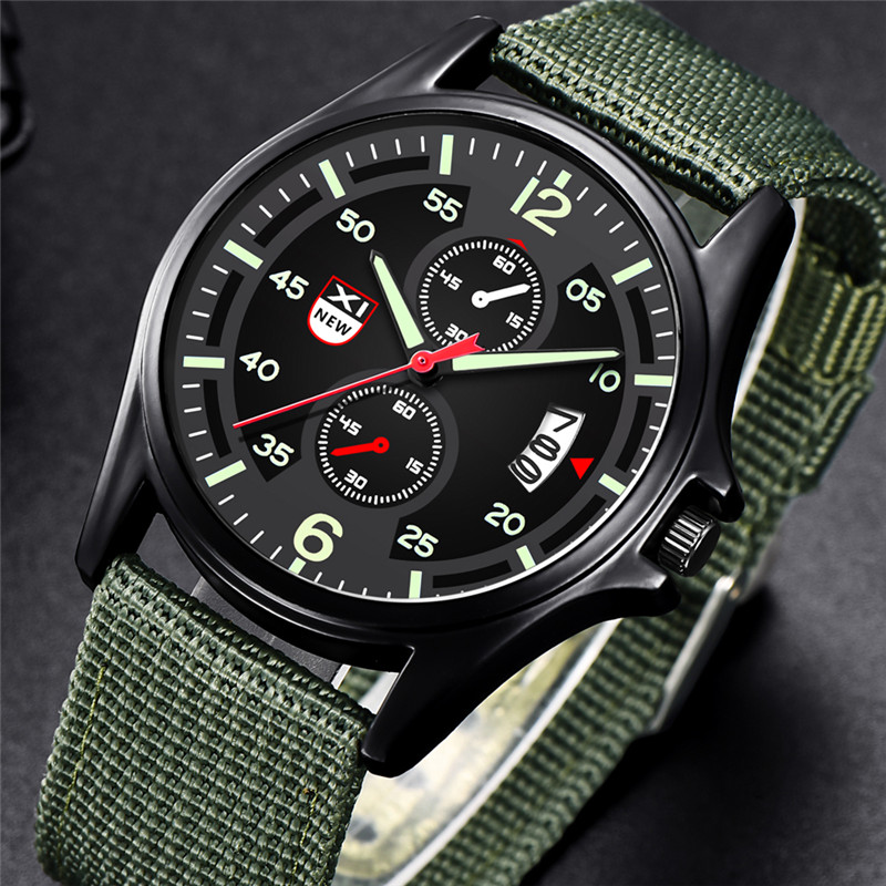 Reloj hombre genuíno xinew mar - Suede Strap Watch avaliação e preço
