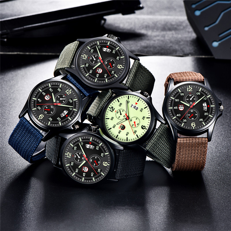 Reloj hombre genuíno xinew mar - Suede Strap Watch avaliação e preço