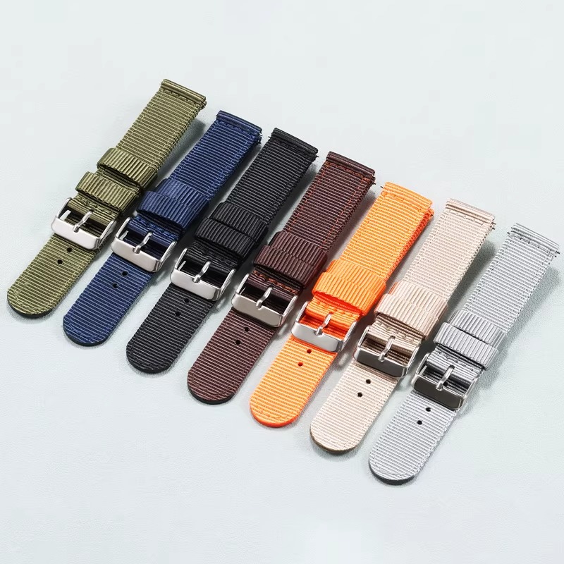 Pulseira de lona masculina par - Canvas Strap Watch avaliação e preço