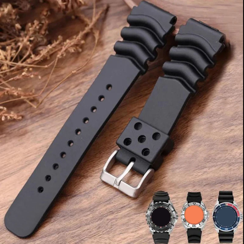 Pulseira de relógio de resina  - Rubber Strap Diver avaliação e preço