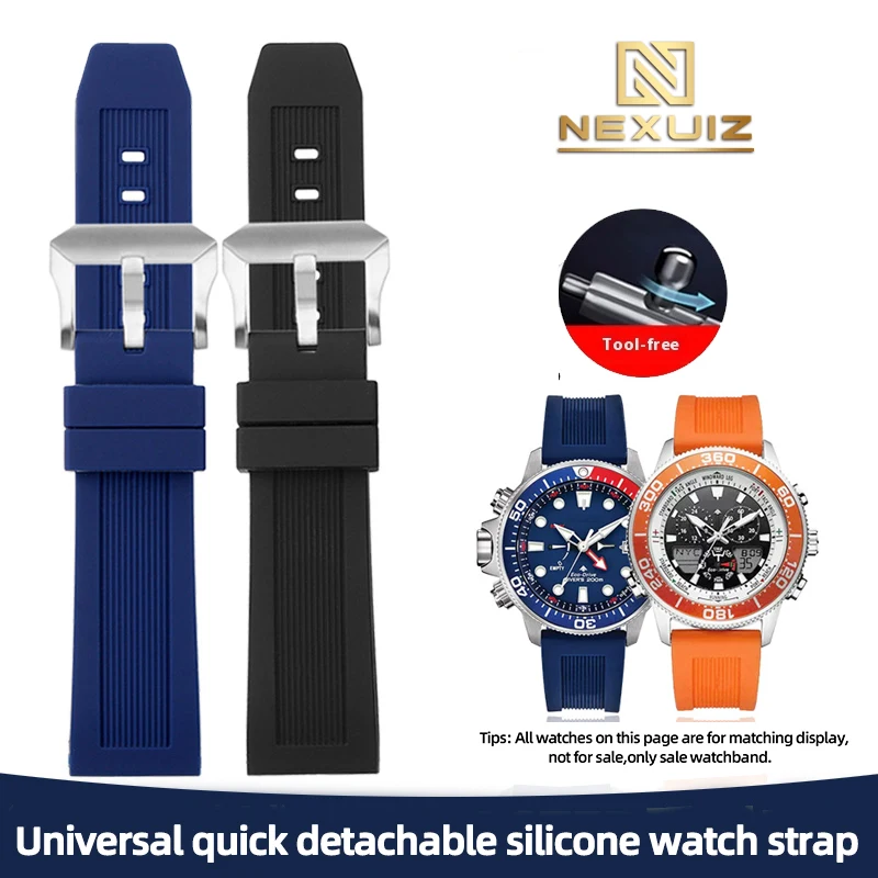 Acessórios de relógio de silic - Citizen Watch Promaster avaliação e preço