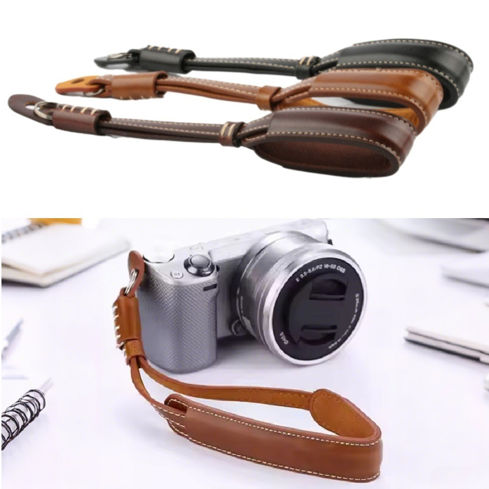 Alça de pulso para câmera de l - Leather Strap Quick Release avaliação e preço