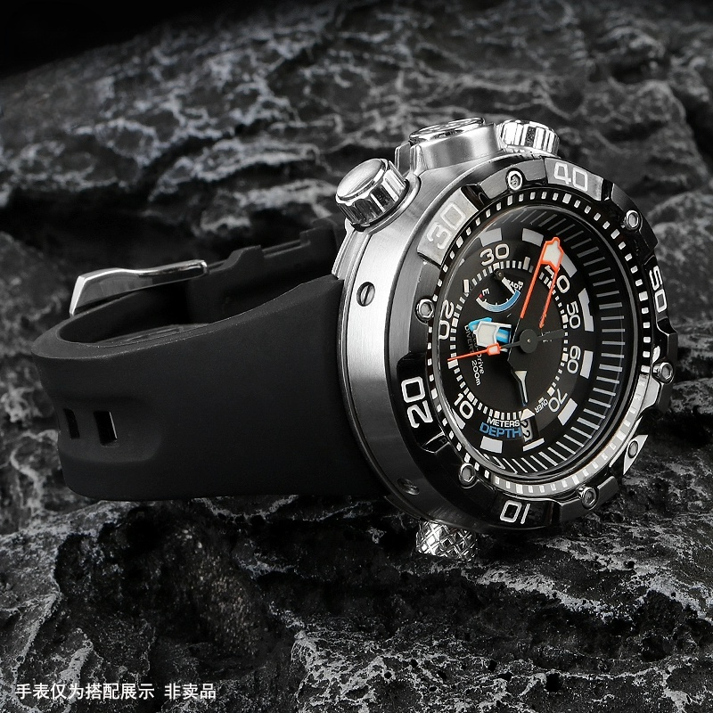 Pulseira de relógio de borrach - Citizen Watch Promaster avaliação e preço