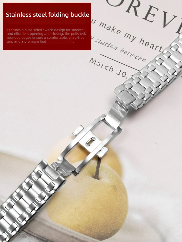 Pulseira de Relógio em Aço Ino - Audemars Piguet Watch Royal Oak avaliação e preço