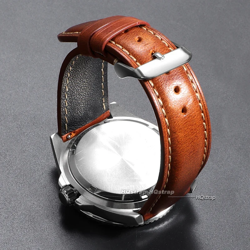 Pulseira de relógio de couro v - Leather Strap Quick Release avaliação e preço