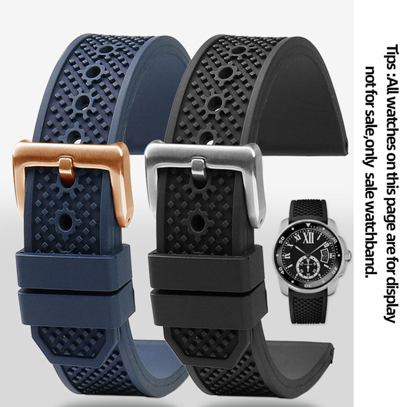 Pulseira de relógio de borrach - Cartier Watch Tank avaliação e preço