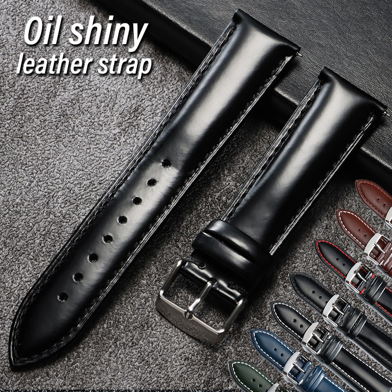 Pulseira de Couro Genuíno Bril - Leather Strap Quick Release avaliação e preço