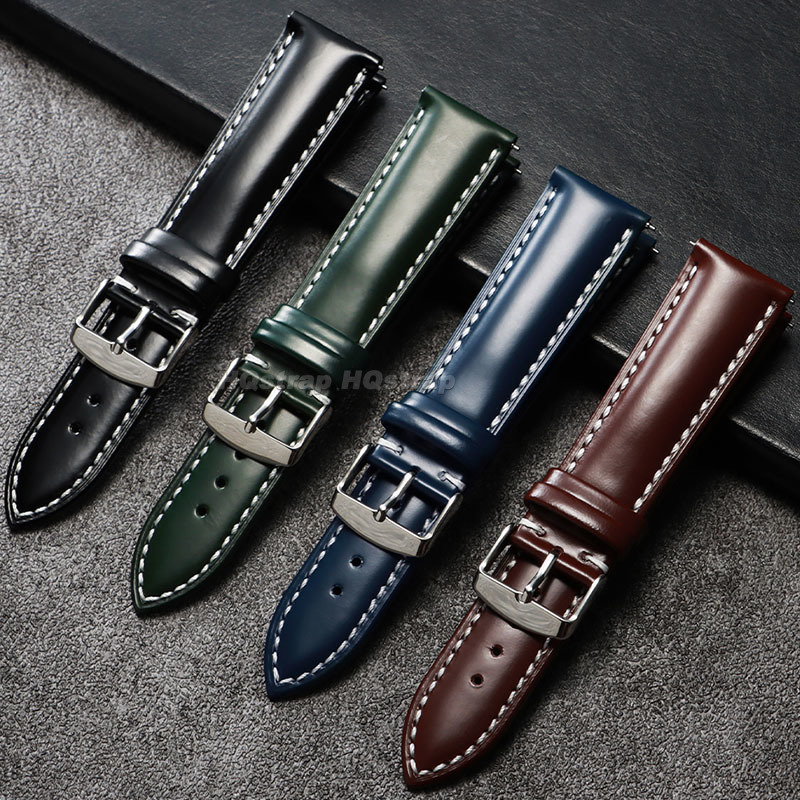 Pulseira de Couro Genuíno Bril - Leather Strap Quick Release avaliação e preço