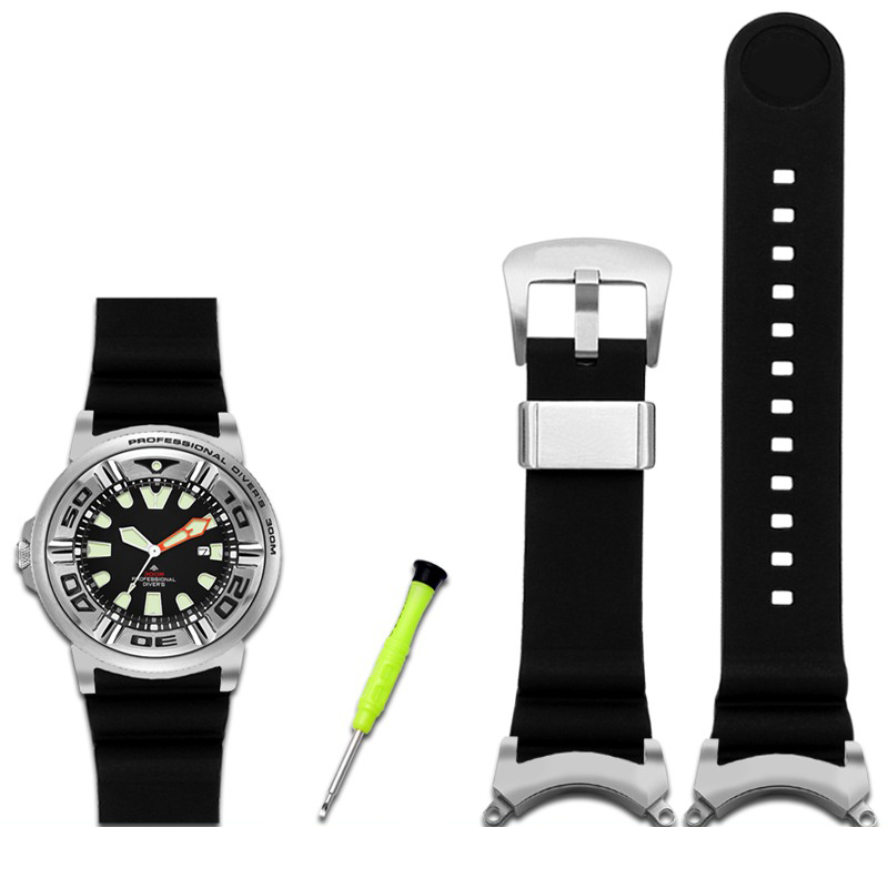 Pulseira modificada para relóg - Citizen Watch Promaster avaliação e preço